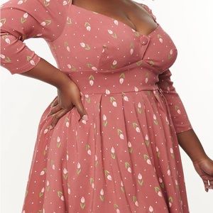 BNWT Gorgeous Sweetheart Unique Vintage Dress